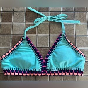 Justice Kids Swim Bikini - Aqua and Pink